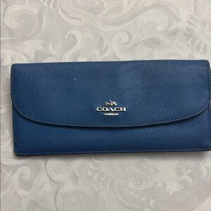 Coach Women's Wallet in Rich Blue